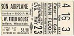1970-05-23 Ticket
