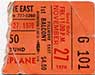 1970-11-27 ticket 1st balcony