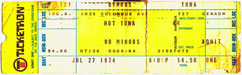 1974-07-27 Ticket