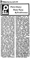 The Palladium-times, July 25, 1978 review of Double Dose LP.
