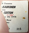 1978-05-18 Ticket