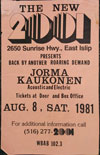1981-08-08 Handbill
