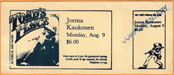 1982-08-09 Ticket