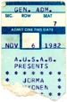 1982-11-06 Ticket