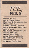 1983-02-08 ad Aquarian Issue # 456 Feb 2, 1983
