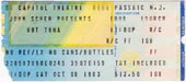 1983-10-08 Late Show Ticket