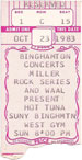 1983-10-23 Ticket