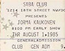 1985-08-01 Ticket