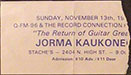 1988-11-13 Ticket