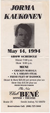 1994-05-14 Handbill