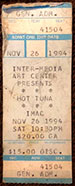 1994-11-26 Early Ticket