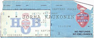 1999-01-22 Ticket