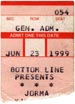 1999-06-23 Ticket Early Show