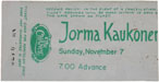 1999-11-07 Ticket