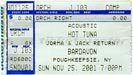 2001-11-25 Ticket