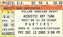 2002-12-13 Ticket