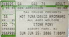 2006-06-25 Ticket