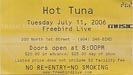 2006-07-11 Ticket