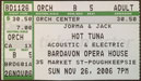 2006-11-26 Ticket