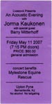 2007-05-11 Ticket