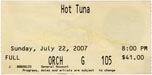 2007-07-22 Ticket
