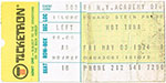 1974-05-03 Early Show Ticket