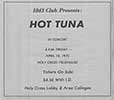 1975-04-11 Handbill